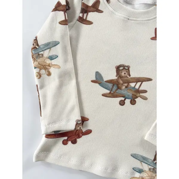 LONGSLEEVE PROĄŻKOWANY - ODLOTOWE MISIE